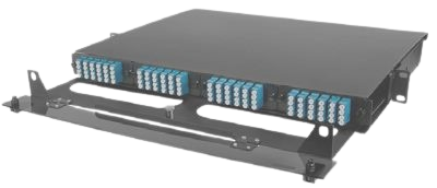 1U FIBER RACK MOUNT PANEL & CASSETTES