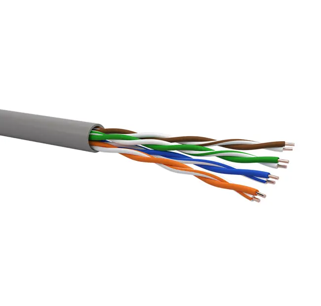 Cable type CPR 6707 – U/UTP 4x2xAWG24/1 – Cat.5E – LSZH jacket – Euroclass Eca