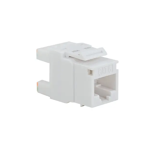 CCS CAT.6 UTP RJ45 jack – IDC 110 – 568A/B – white