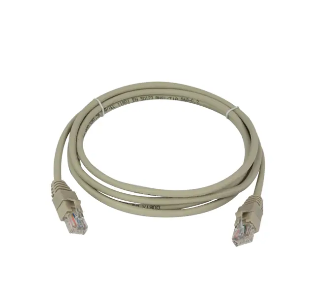CCS U/UTP RJ45-RJ45 patch cord CAT.5E – FLEX – grey – 5 mt