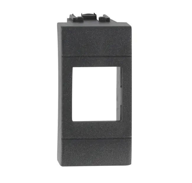 Adpter for CCS RJ45 jacks compatible with BTicino Livinglight Anthracite