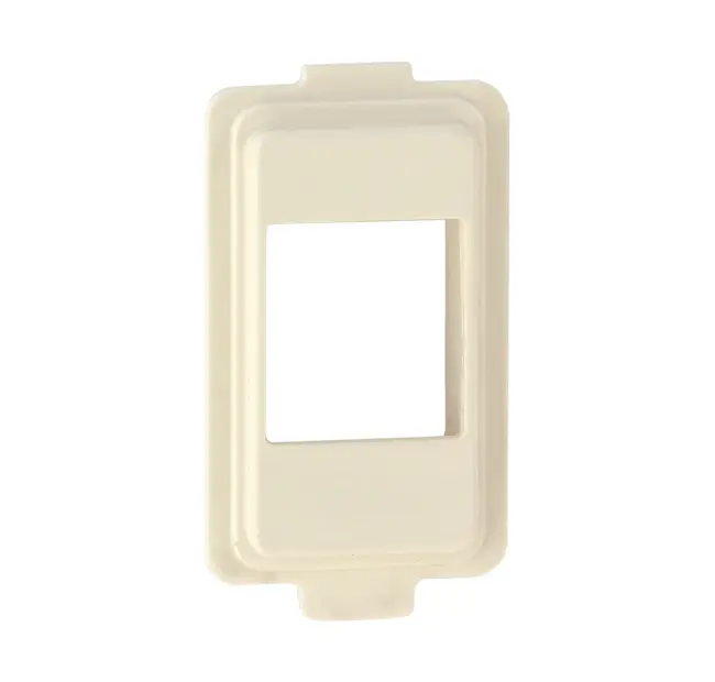 Adpter for CCS RJ45 jacks compatible with BTicino Magic civil series, Ivory