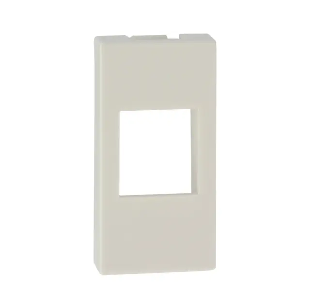 Adpter for CCS RJ45 jacks compatible with Legrand Vela civil series, white