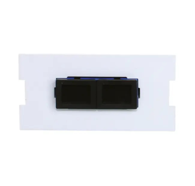 Module for multimedia box with 1 SC-Duplex adapter