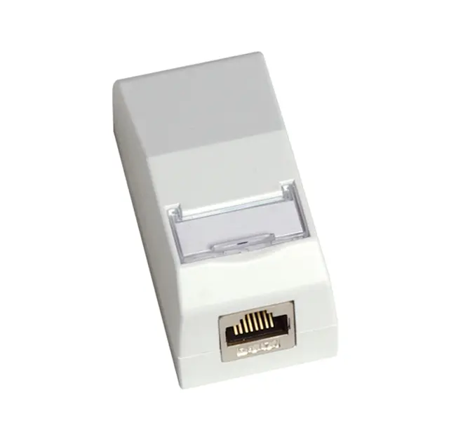 1-port wall mount box for CCS UTP/FTP jacks