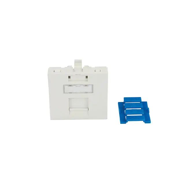 1-port French type blank module 45×45