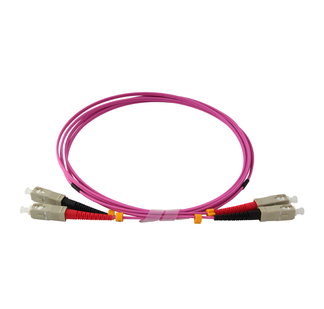 SC-SC 50/125 OM4 Bifiber patch cord – MM – 3mt