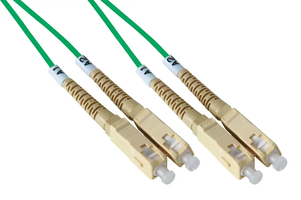 Multimode 50/125 OM2 SC-SC bifiber patch cord – 3 mt