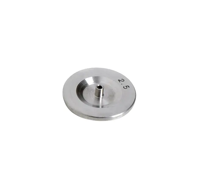 Polishing discs 2,5 mm for ST/SC optical connectors.