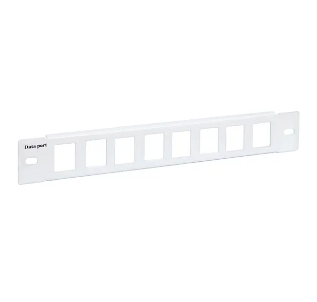 8-port blank patch panel for Home Consolidation Cabinet