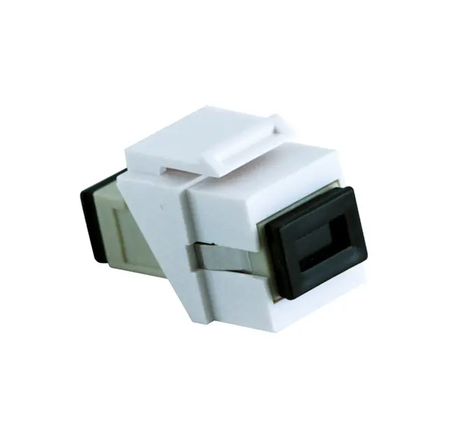 SC-SC Keystone adapter for multimode fiber