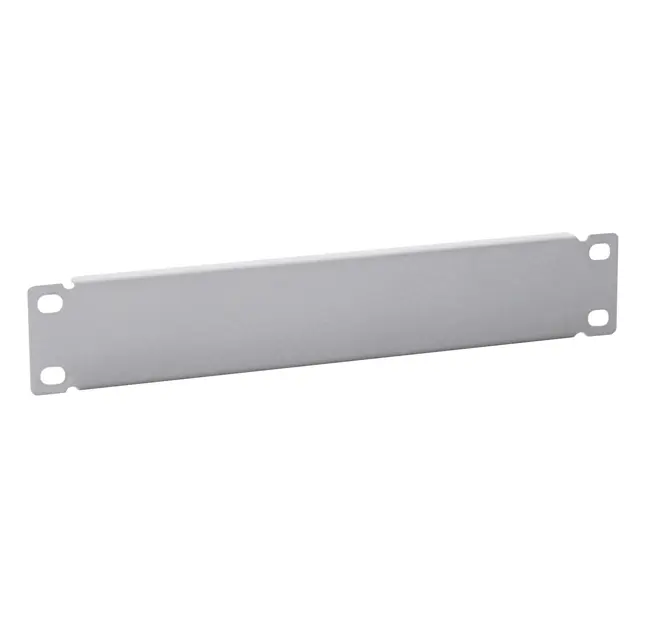 10″ blind panel – 1U – grey RAL 7035