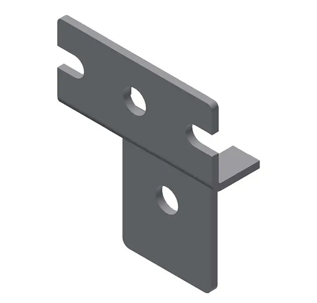 Wall installation kit for wall mounted IP55 cabinets
