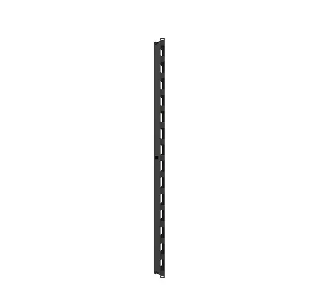 Pair of cable management panels 38U for PRO cabinets black RAL 9005