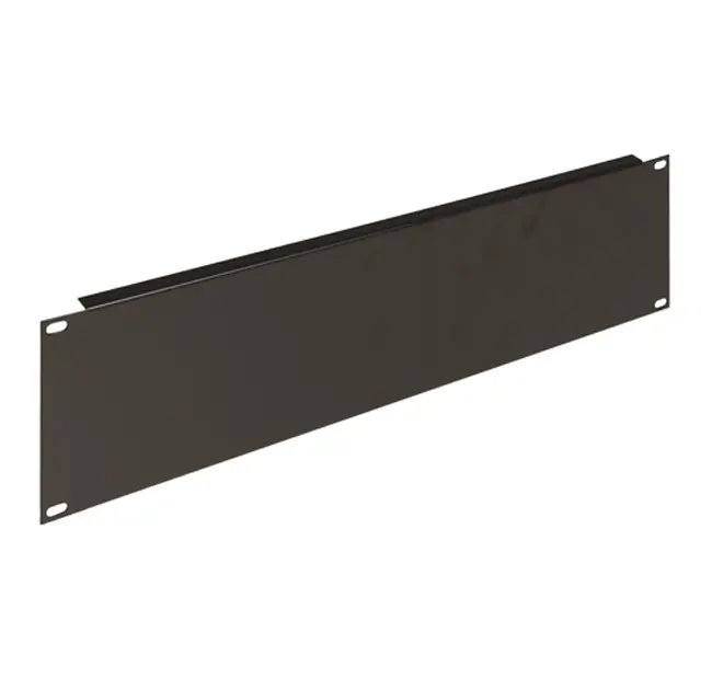 Blind panel 3 U/19″ – black RAL 9005