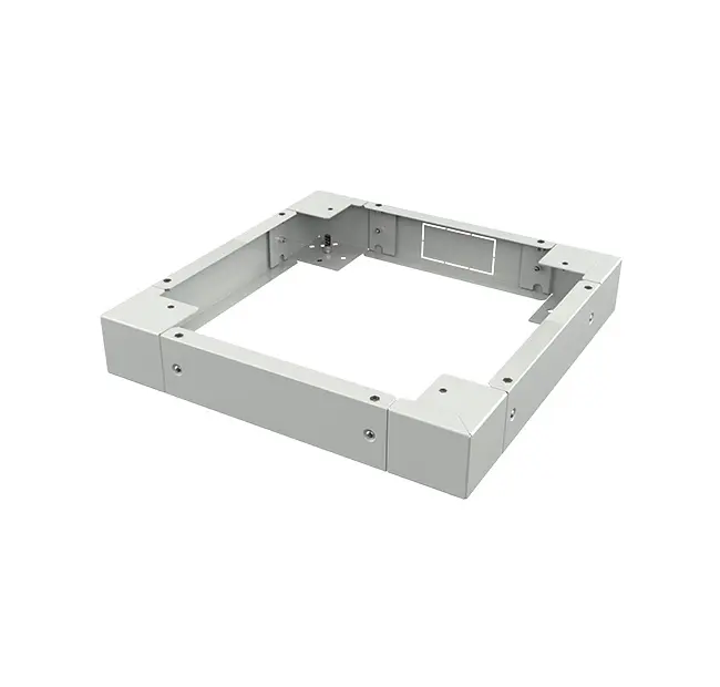 Plinth for floor standing TECH cabinet W800xD600, gray RAL 7035