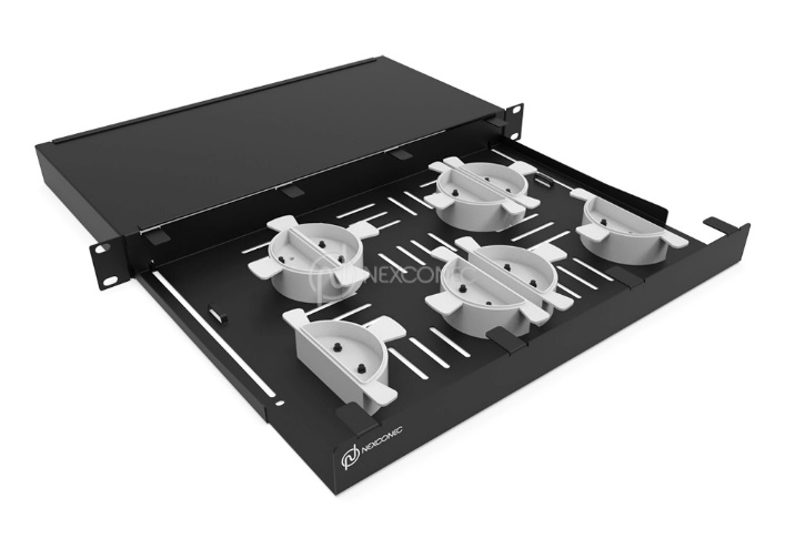 1U FIBER STORAGE SLIDING PANEL - STOP01
