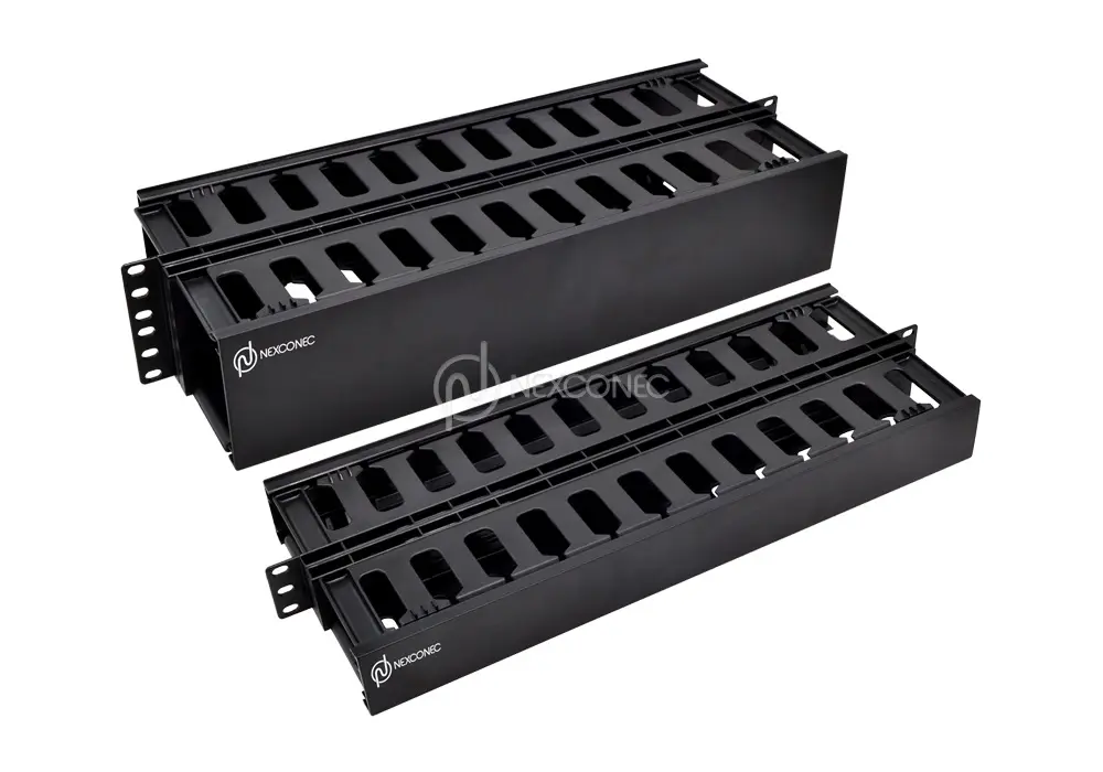 1U/2U DUAL-SIDED CABLE MANAGER RAIL – FCM08/09