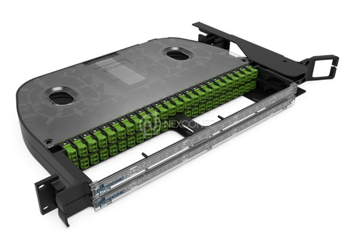 1U 48 PORTS SC SX/LC DX PIVOT PATCH PANEL - PIV01 