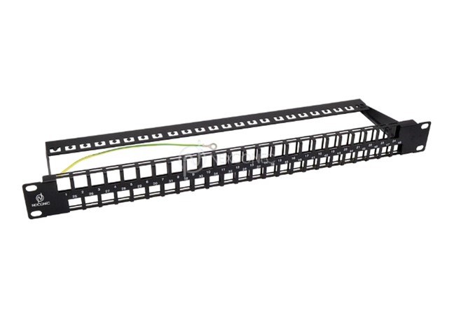 1U 48 PORTS UTP/STP UNLOADED PATCH PANEL - CMX1U48xxx
