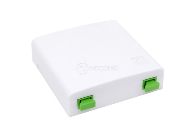 FTTH WALL OUTLET 2PORTS - WO05 