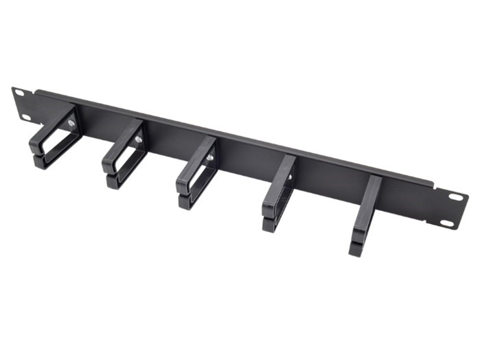 1U CABLE MANAGER 4 HOOKS METAL 75MM - FCM01 