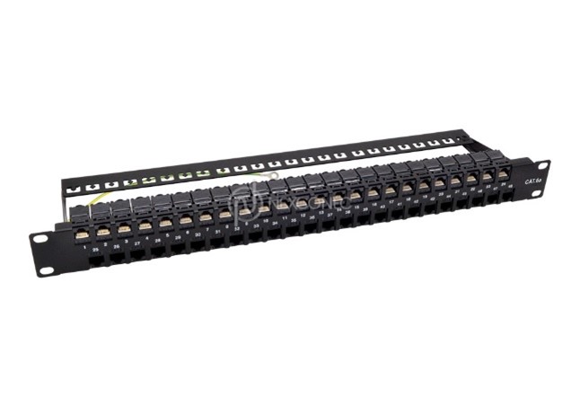 CAT6A UTP/STP 1U 48 PORTS PATCH PANEL - CM6A1U48xx 