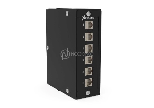 DIN RAIL COPPER PATCH BOX - FD01CO 