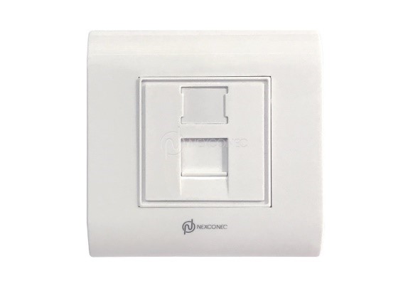 COPPER FACEPLATES (EU) TYPE SHUTTERED JACK - CMFPEx 