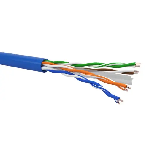 Cable type R6UT4H24 – U/UTP – 4x2x24AWG Cat.6 –LSZH jacket – Cca s1a,d1,a1