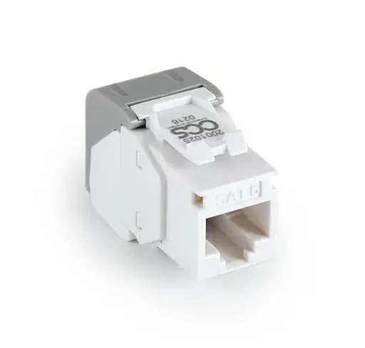 CCS Easy Crimp Compact CAT.6 UTP RJ45 jack – Component – white