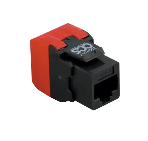 CAT.6A Channel 10G.EXE CCS Easy Crimp UTP RJ45 jack-anthracite