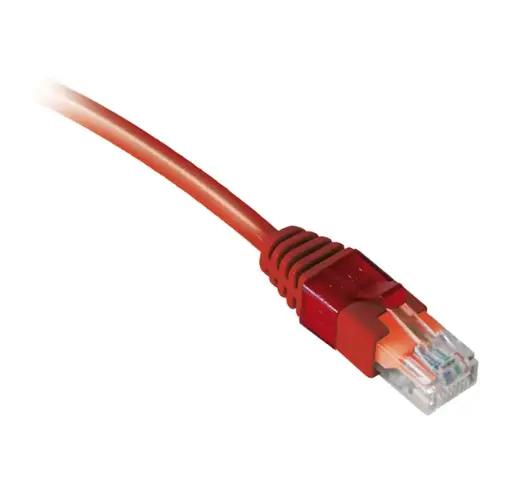 CCS U/UTP RJ45-RJ45 patch cord CAT.5E – FLEX – red – 1 mt