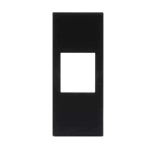 Vimar Linea series type adapter, black color  – TEMPORARILY UNAVAILABLE