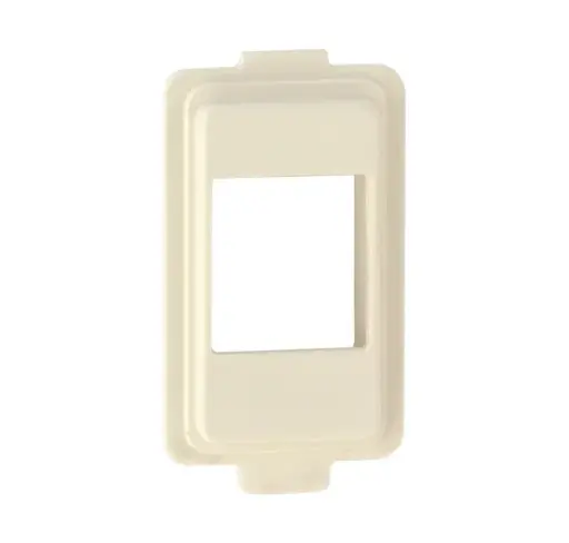 Adpter for CCS RJ45 jacks compatible with BTicino Magic civil series, Ivory