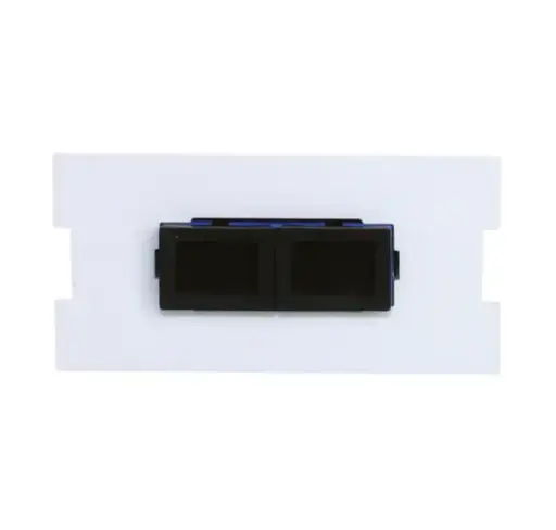Module for multimedia box with 1 SC-Duplex adapter