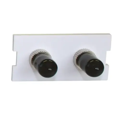 Module for multimedia box with 2 ST Multimode adapters