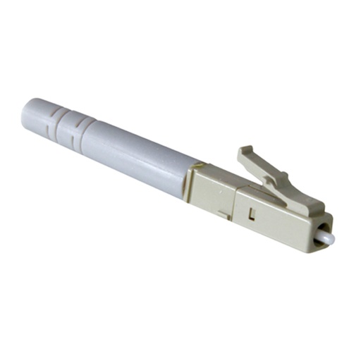 Epoxy glue-on FO LC multimode connector