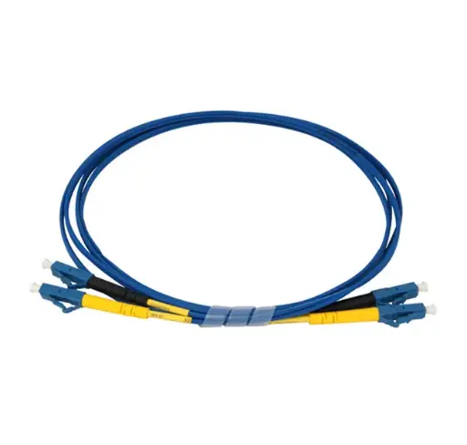 Single-mode 9/125 LC-LC bifiber patch cord – 5 mt