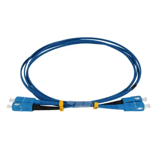 Single-mode 9/125 SC-SC bifiber patch cord – 1 mt