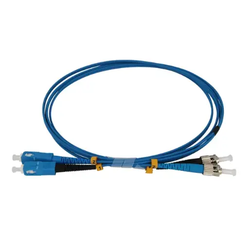 Single-mode 9/125 ST-SC 
bifiber patch cord – 1 mt