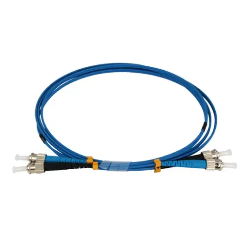 Single-mode 9/125 ST-ST
bifiber patch cord – 1 mt
