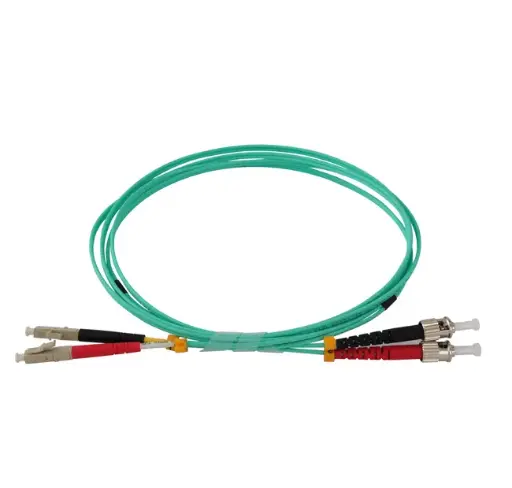 ST-LC 50/125 OM3 Bifiber patch cord – MM – 1mt