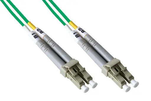 Multimode 50/125 OM2 LC-LC bifiber patch cord – 1 mt
