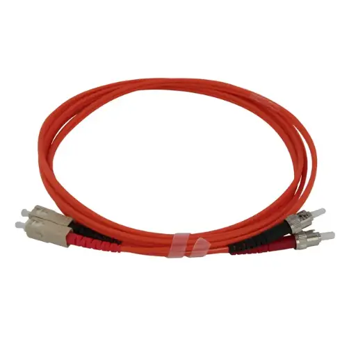 Multimode 62,5/125 OM1 ST-SC bifiber patch cord – 1 mt