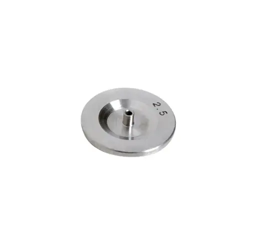 Polishing discs 2,5 mm for ST/SC optical connectors.