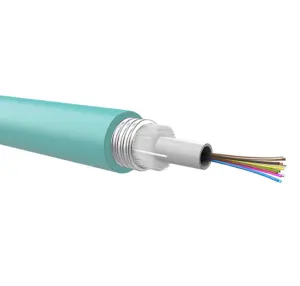 Loose FO cable 12 fibers 50/125 OM3, corrugated steel tape armour, PE jacket, FOR TERMINATION KIT