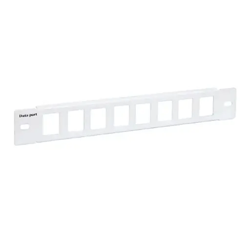 8-port blank patch panel for Home Consolidation Cabinet