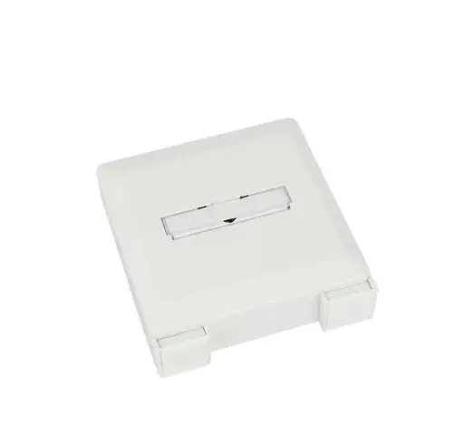 2-position wall-mounted optical box 80×80 mm