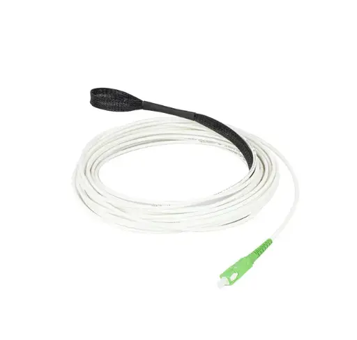 Singlemode G.657.A2 simplex cable preterminated with SC/APC connectors – Euroclass Cca – 5 mt